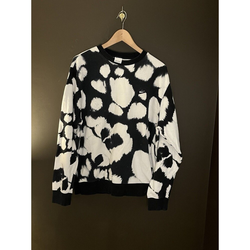 Nike Sportswear Sport Essentials+ Club Crewneck Sweatshirt Cow Print Men's L